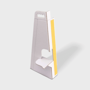 Kartonnen standaard voor panelen