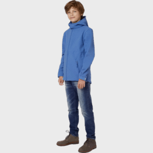 b&c hooded softshell kids