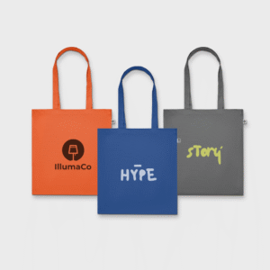 Bente tas van biologisch katoen