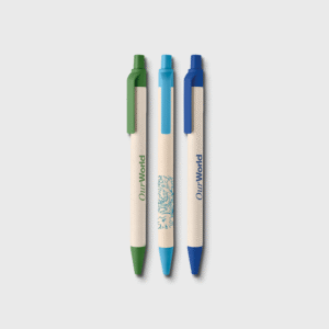 Balpen gerecyclede melkpakken