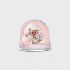 Gepersonaliseerde Glitter Sneeuwbol